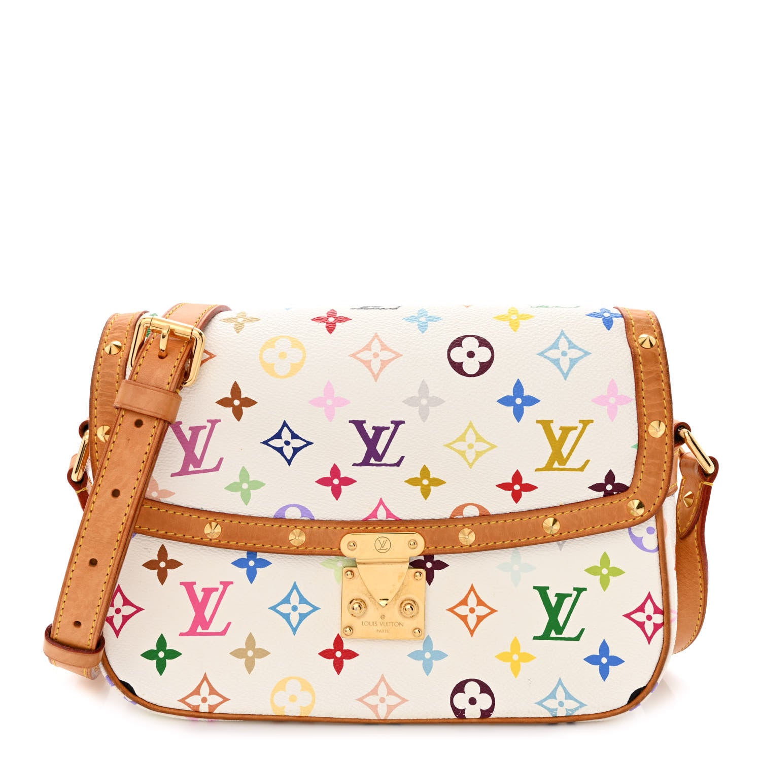 Louis Vuitton Monogram Multicolor Sologne White 1 of 19