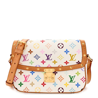 Louis Vuitton Monogram Multicolor Sologne White 1 of 19