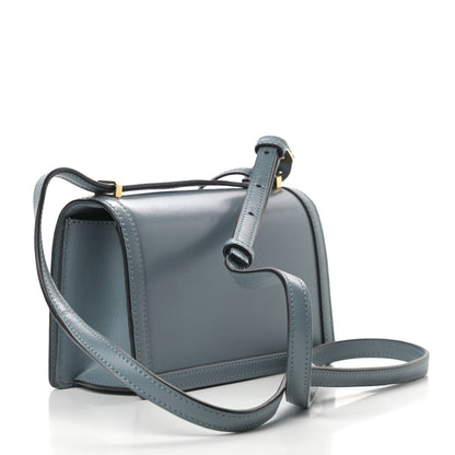 Loewe Calfskin Small Barcelona Shoulder Bag Stone Blue 3 of 15