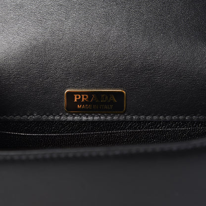 Prada City Calf Saffiano Cahier Bag Black 6 of 8