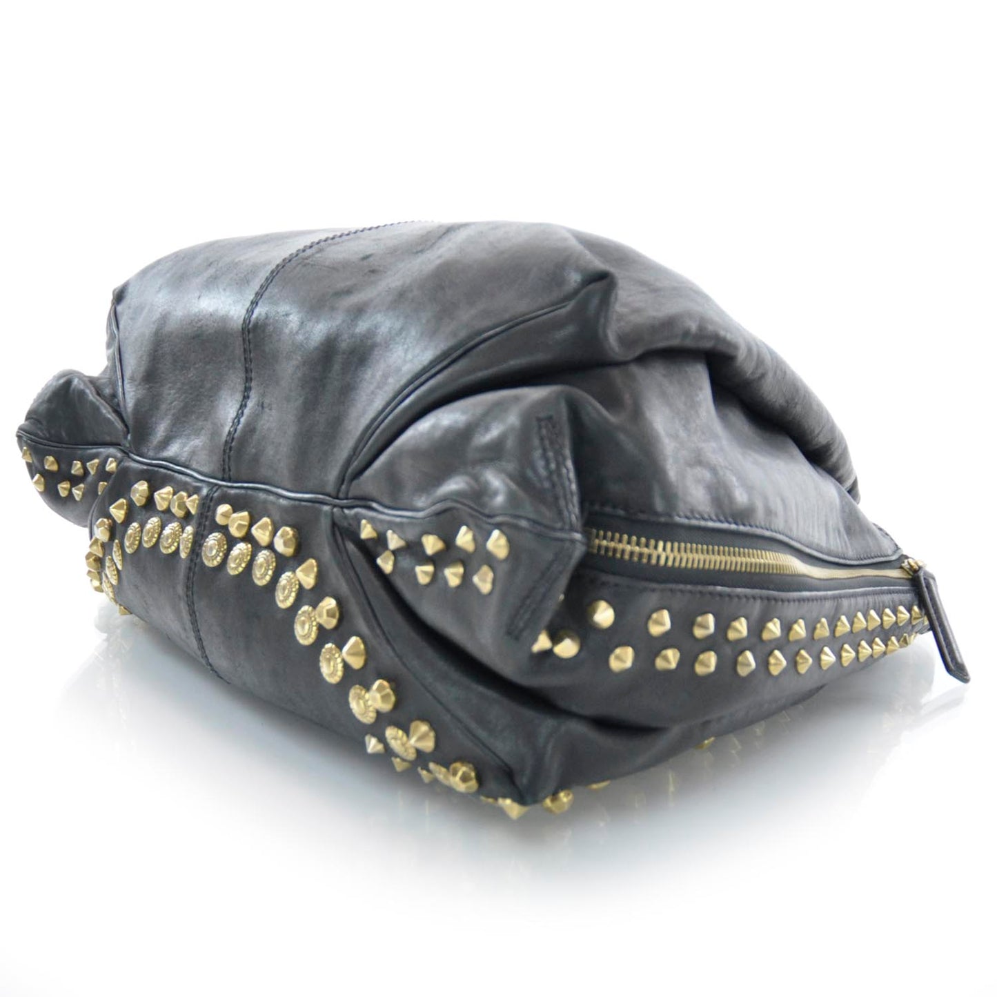 Leather Studded Elschia Black