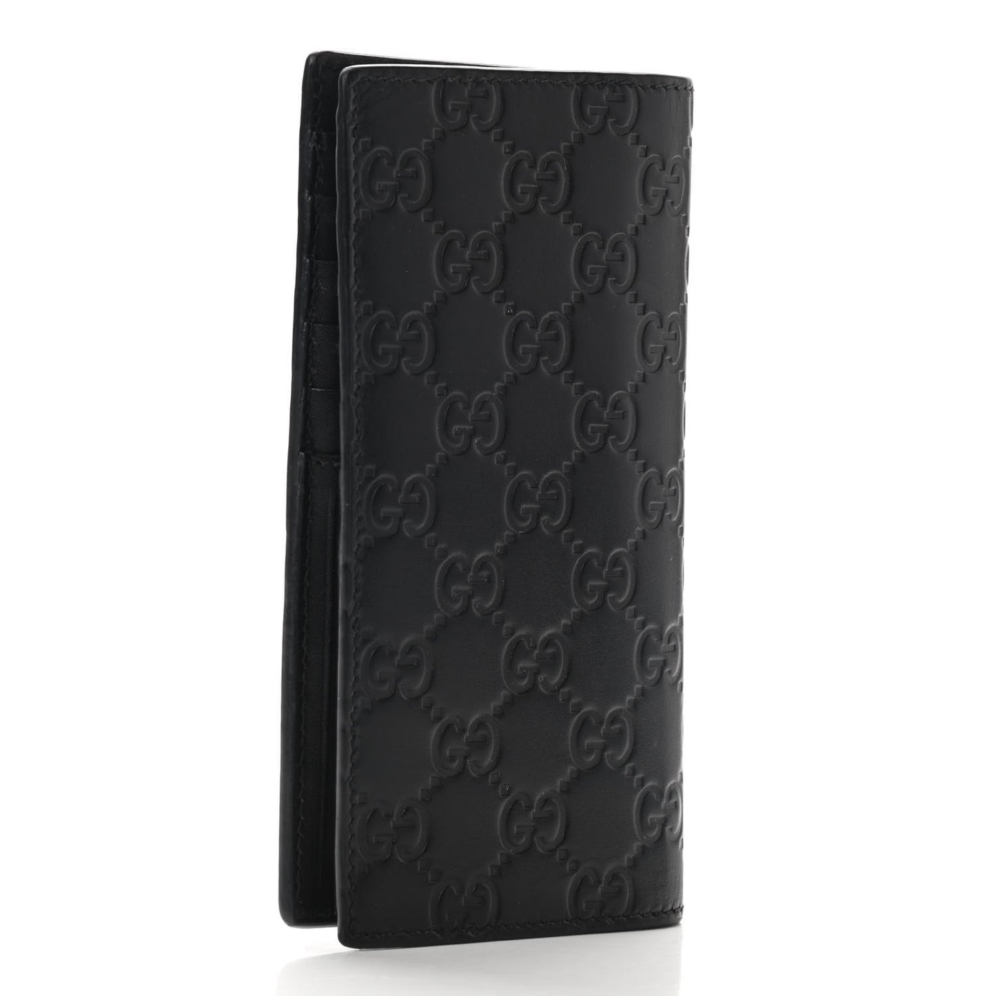 Guccissima Long Wallet Black