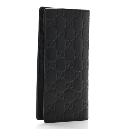 Gucci Guccissima Long Wallet Black 3 of 8