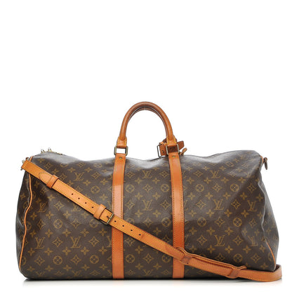 Louis Vuitton Monogram Keepall Bandouliere 55 1 of 12