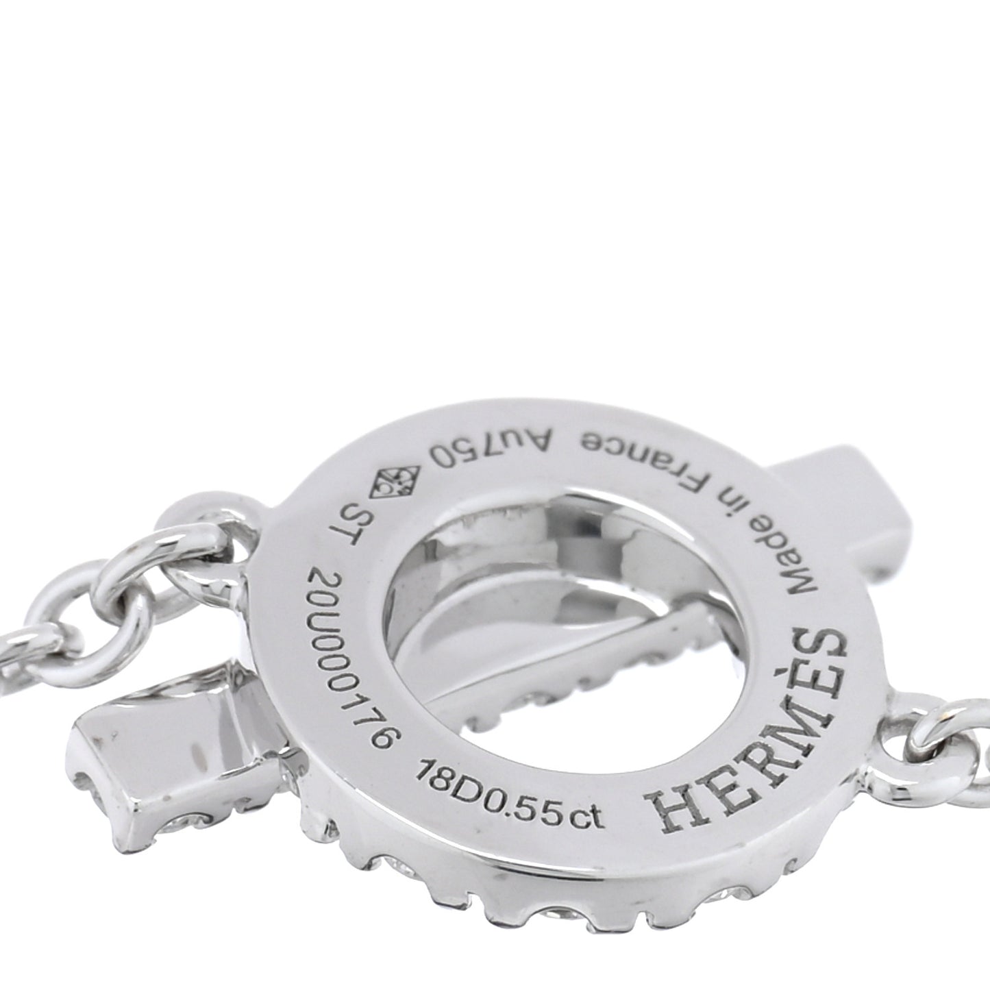 18K White Gold Diamond Finesse Bracelet ST