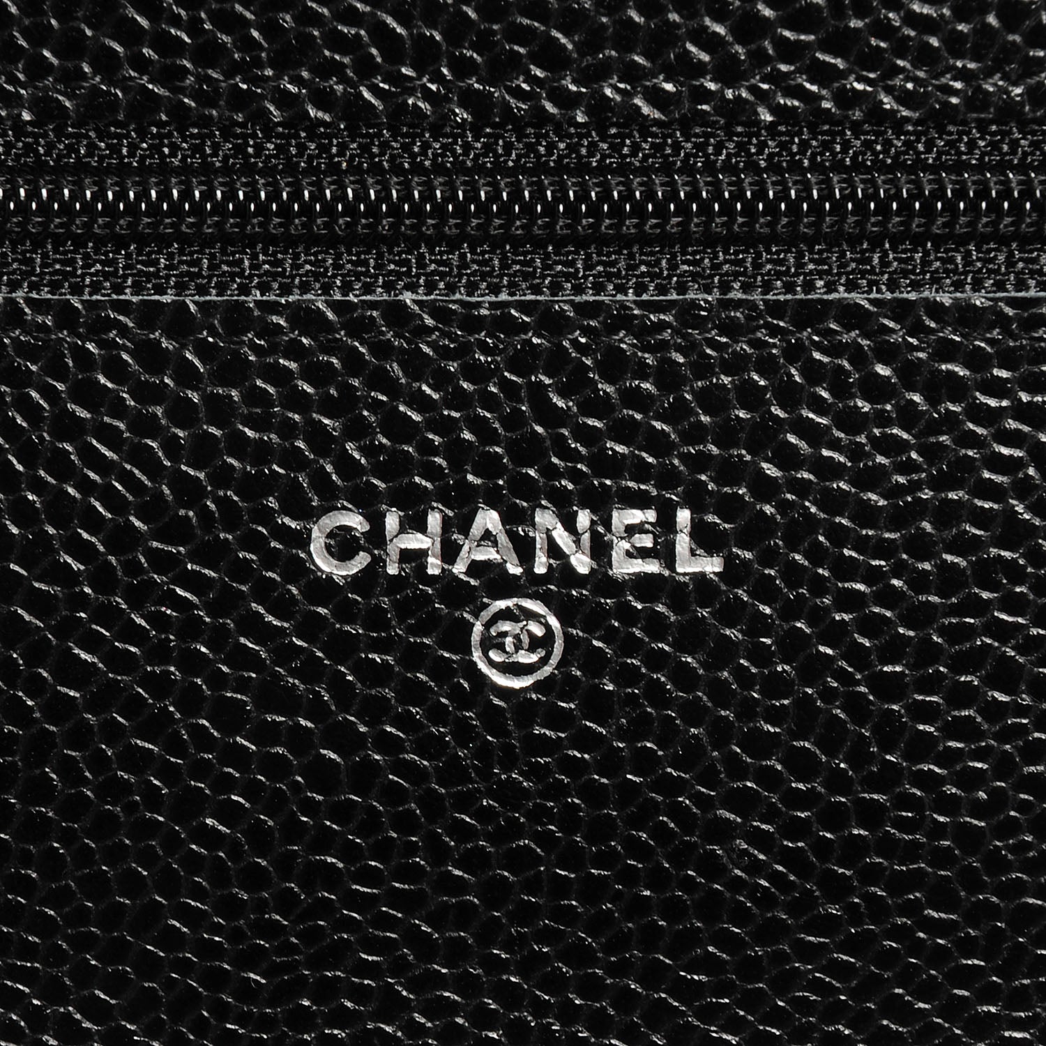 Chanel Caviar Quilted Wallet On Chain WOC Black 7 of 8