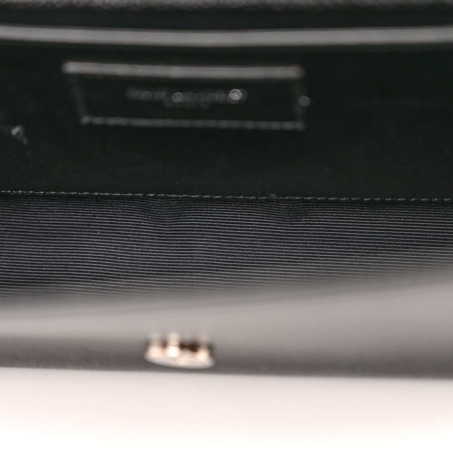 Saint Laurent Grain De Poudre Small Monogram Kate Satchel Black 11 of 13