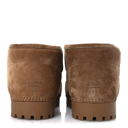 Balenciaga Suede Mens Alaska Boots 44 Brown 6 of 9