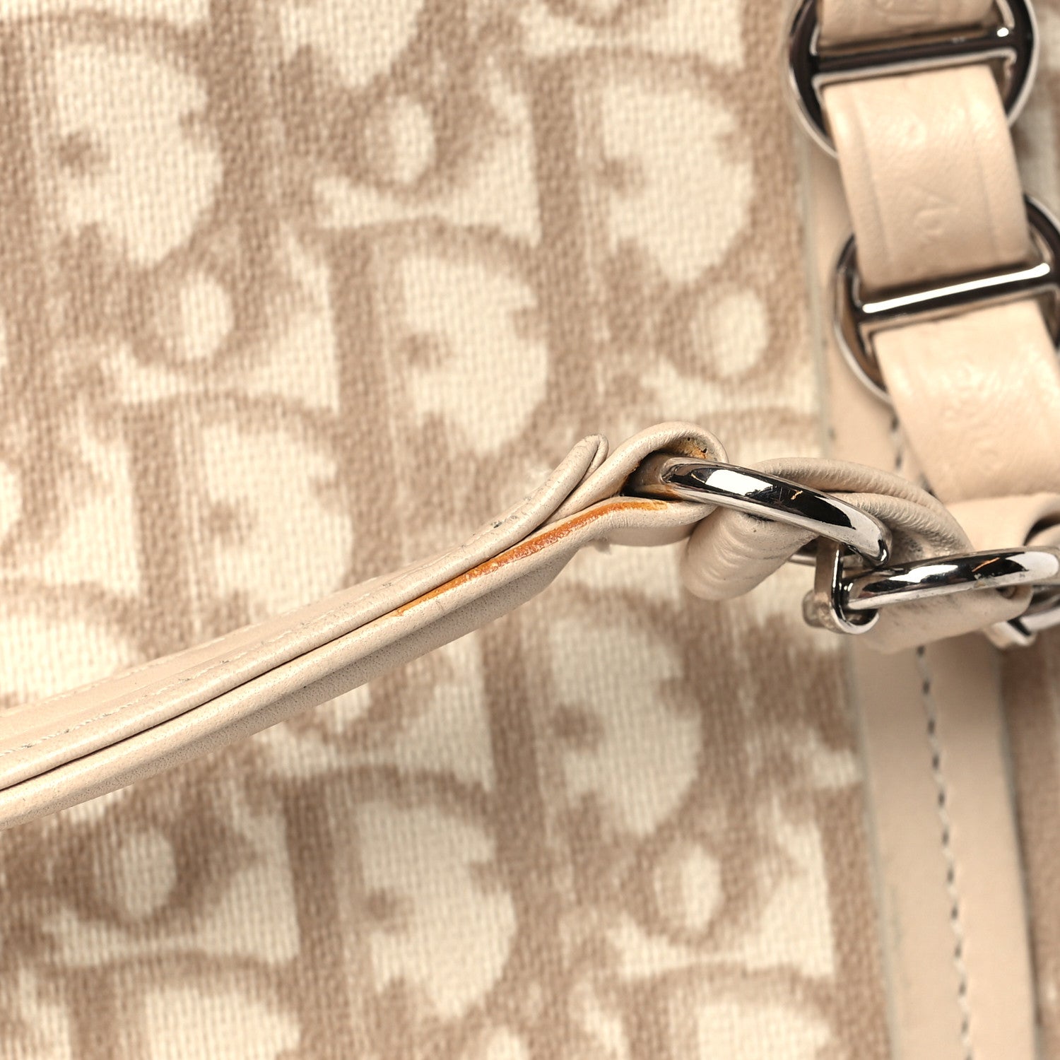 Christian Dior Monogram Trotter Romantique Tote Beige 14 of 14