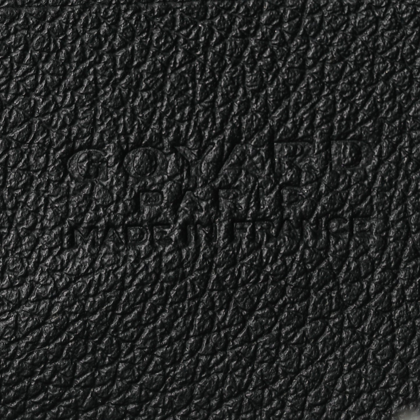 Goyardine Plumet Wallet Clutch Black