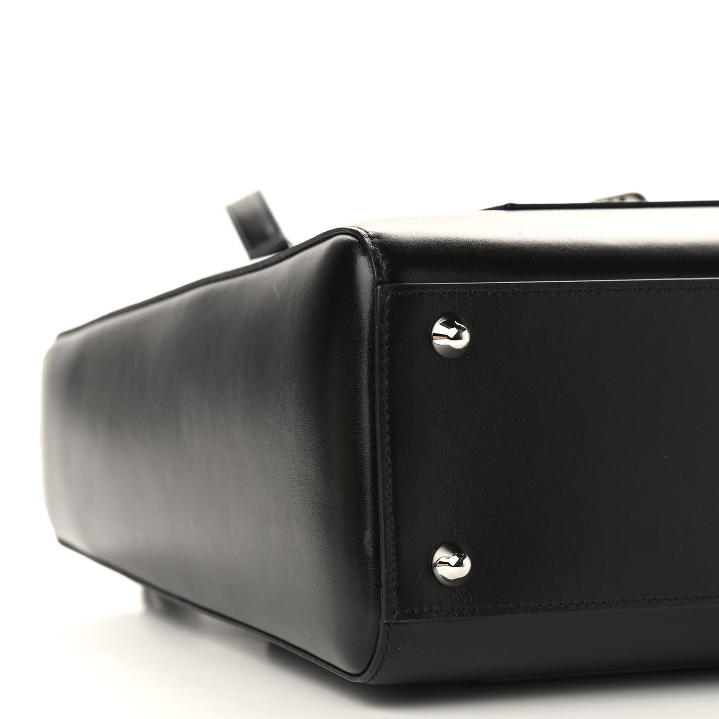 Box Calfskin Lady Dior Pouch Tote Black