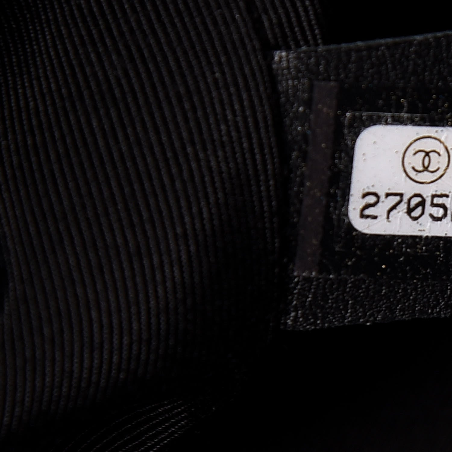 Chanel Vinyl Large La Pausa Bay Shopping Bag Black 7 of 10