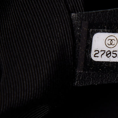 Chanel Vinyl Large La Pausa Bay Shopping Bag Black 7 of 10