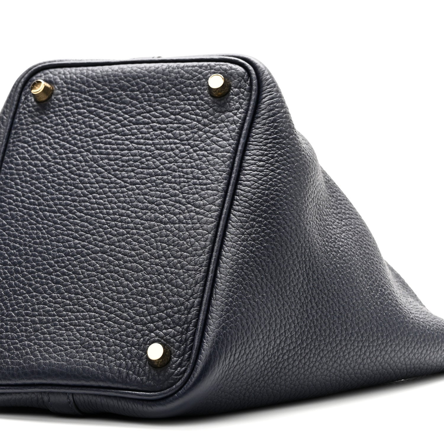 Hermes Taurillon Clemence Picotin Lock 18 PM Bleu Nuit 10 of 11