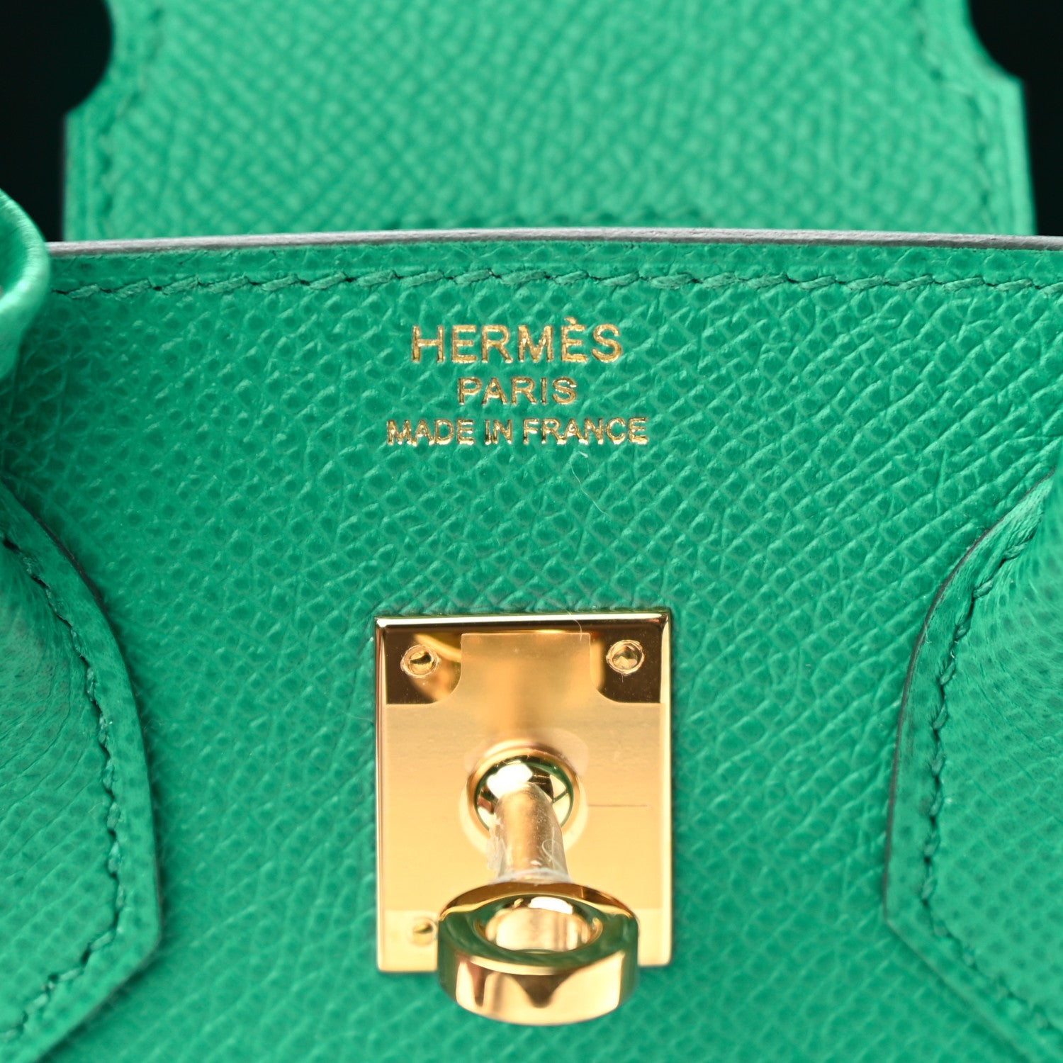 Hermes Epsom Birkin Sellier 25 Vert Jade 6 of 11