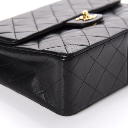 Chanel Lambskin Quilted Mini Square Flap Black 6 of 11