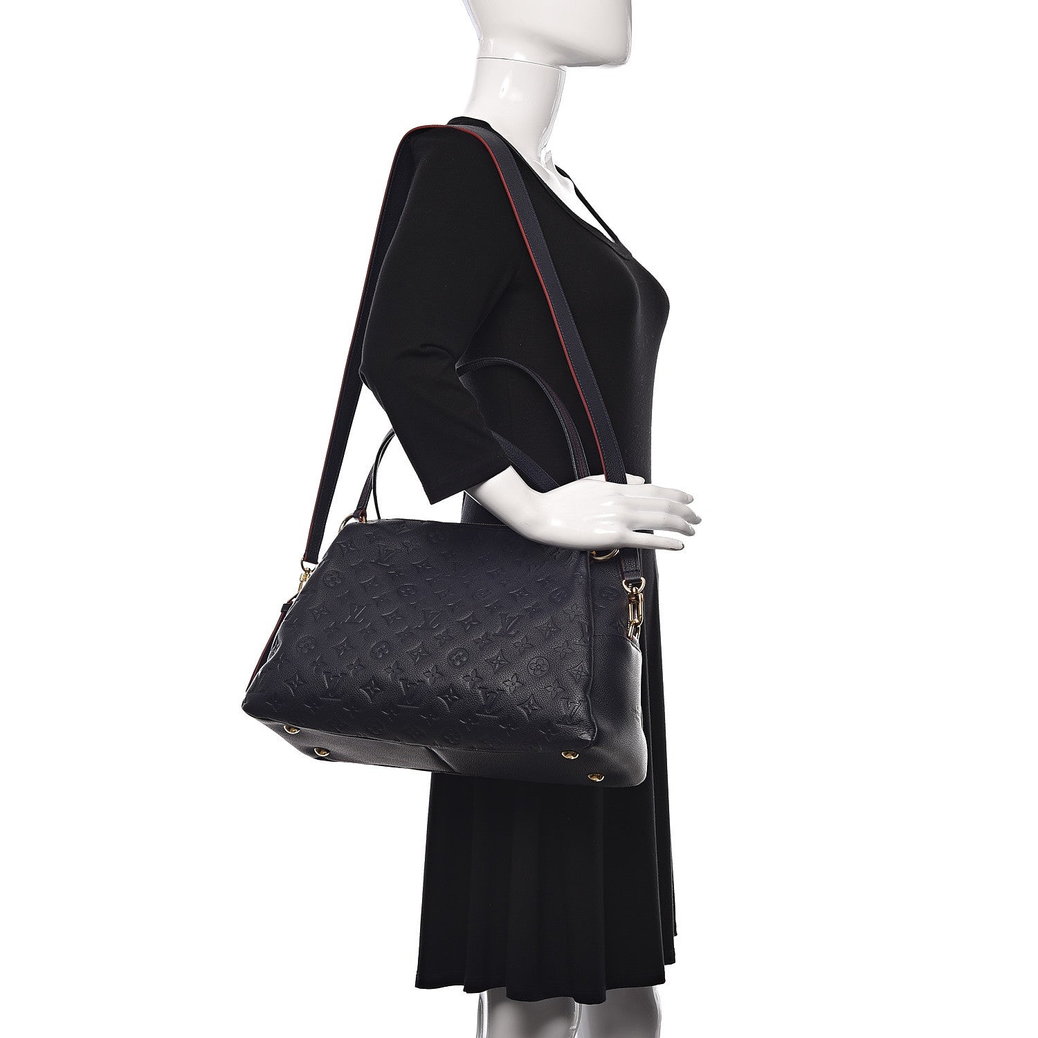 Louis Vuitton Empreinte Ponthieu PM Marine Rouge 2 of 10