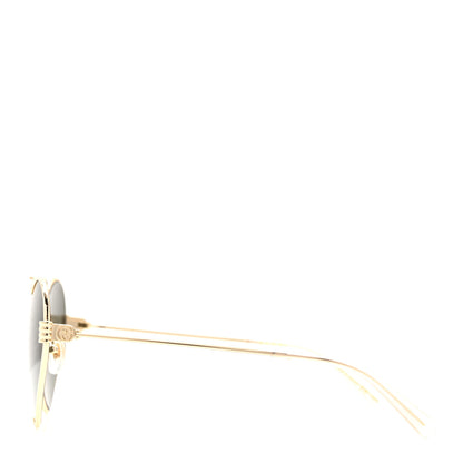 Gucci Metal Heart Sunglasses GG1283S Gold 3 of 10