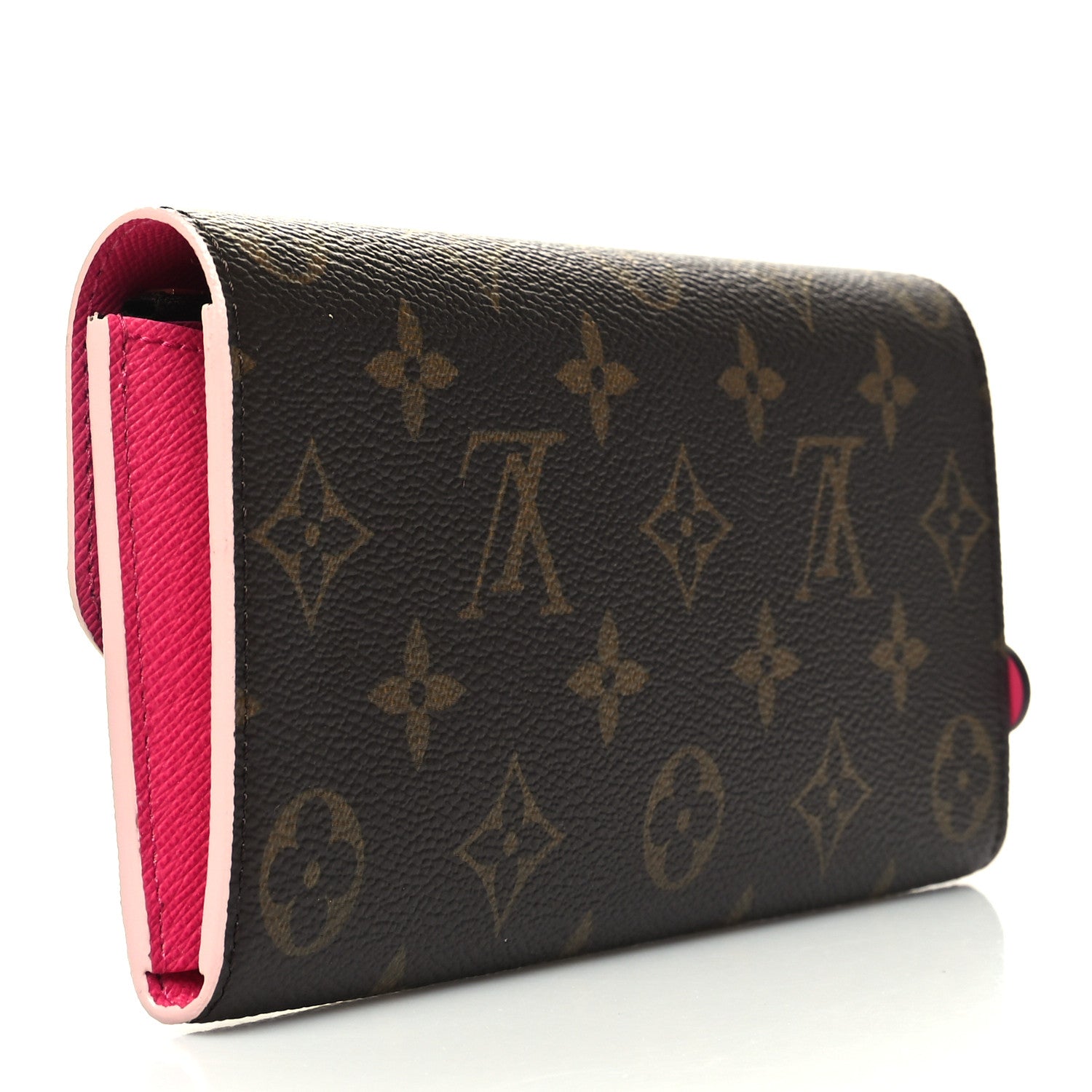 Louis Vuitton Monogram Bloom Flower Emilie Wallet 3 of 9