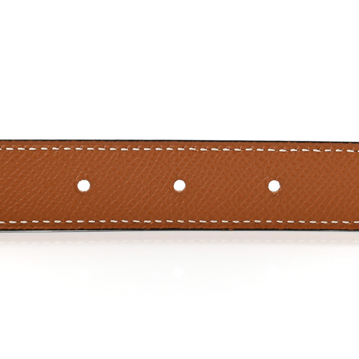 Hermes Epsom Swift 24mm Mini Constance H Belt 90 Gold Black 4 of 6