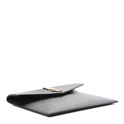Saint Laurent Grain De Poudre Uptown Baby Pouch Black 3 of 7