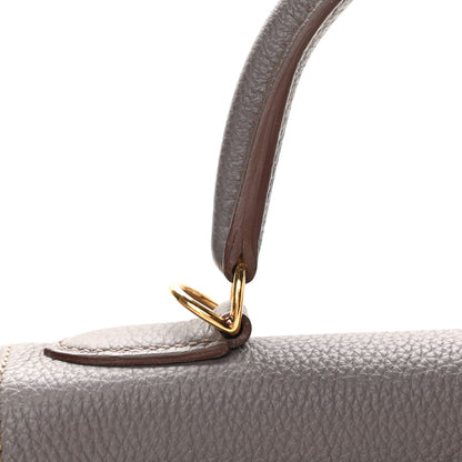 Hermes Togo Kelly Retourne 28 Etain 9 of 11