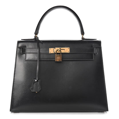 Hermes Box Kelly Sellier 28 Black 1 of 44