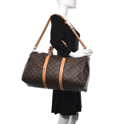 Louis Vuitton Monogram Keepall Bandouliere 50 2 of 13