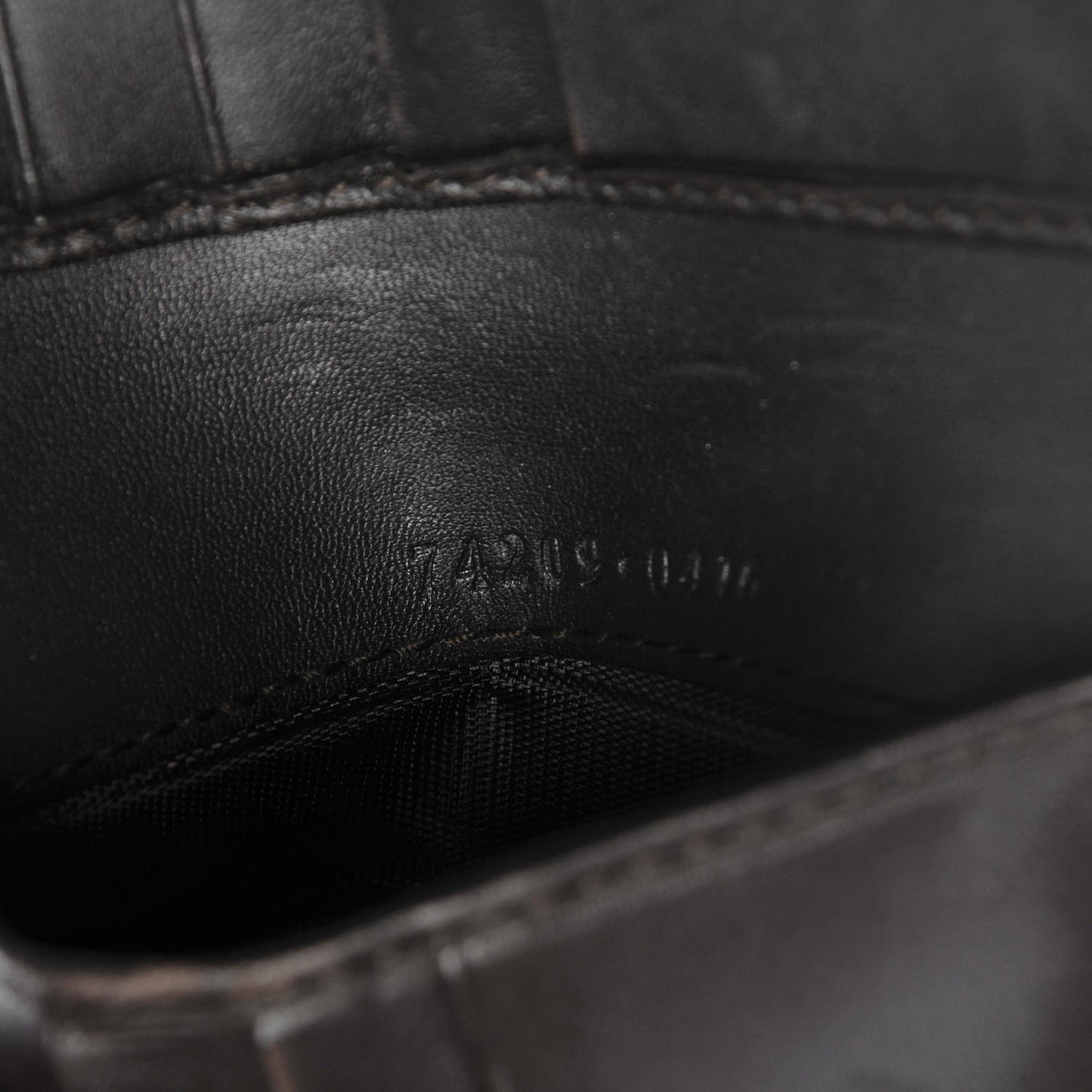 Monogram Compact Wallet Dark Brown