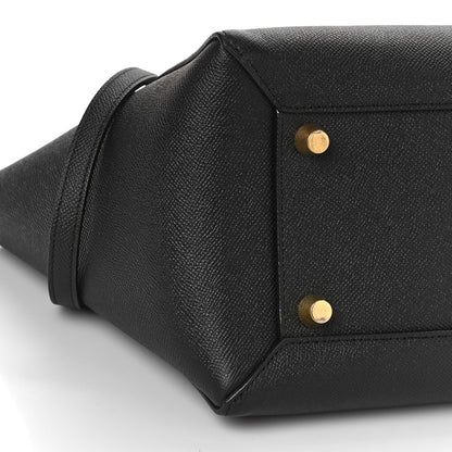 Celine Grained Calfskin Mini Belt Bag Black 7 of 8