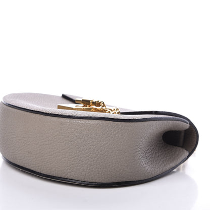 Chloe Grained Lambskin Mini Drew Shoulder Bag Motty Grey 6 of 8