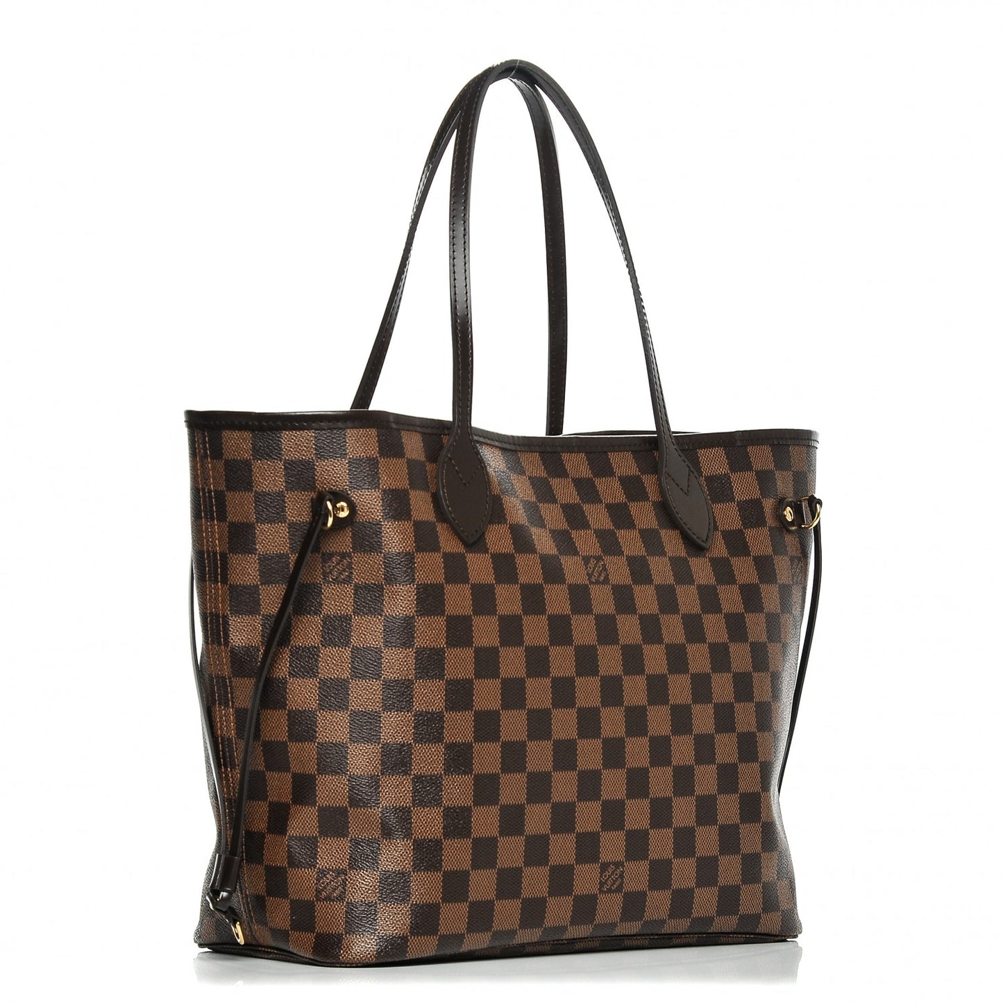 Damier Ebene Neo Neverfull MM Rose Ballerine