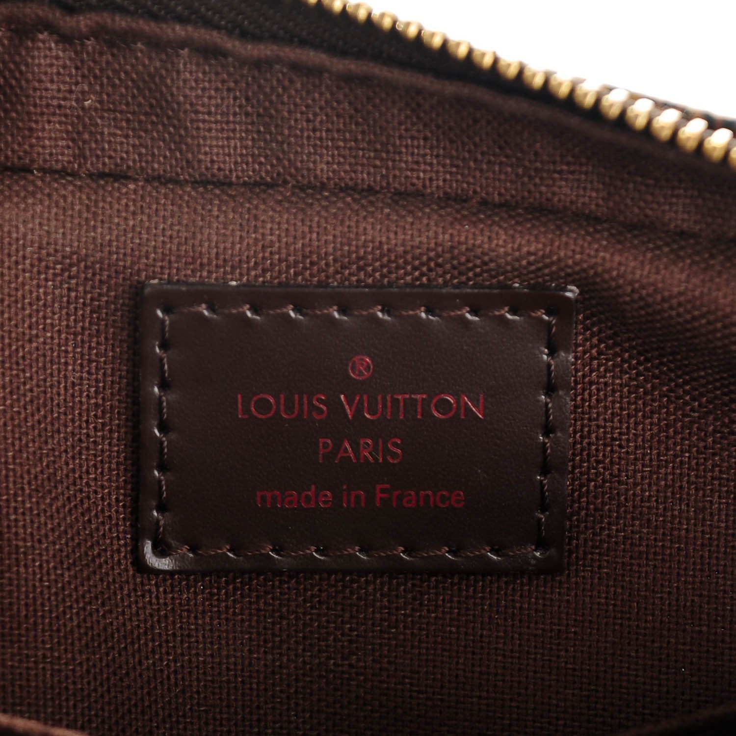 Louis Vuitton Damier Ebene Pochette Billets Macao 6 of 7