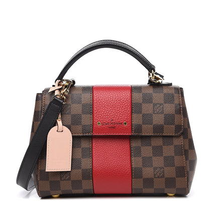 Louis Vuitton Damier Ebene Bond Street BB Scarlet 1 of 8