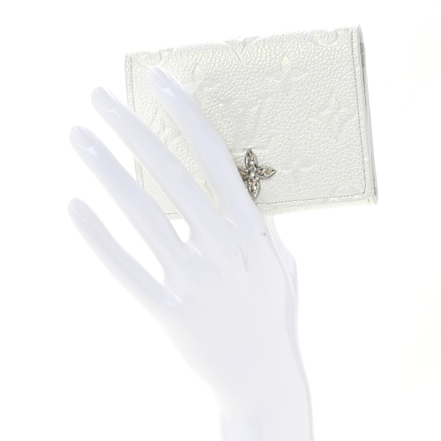 Empreinte Monogram LV Ski Business Card Holder Snow
