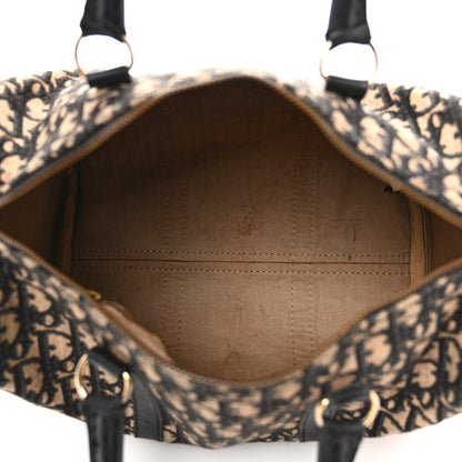 Christian Dior Monogram Boston Black 5 of 12