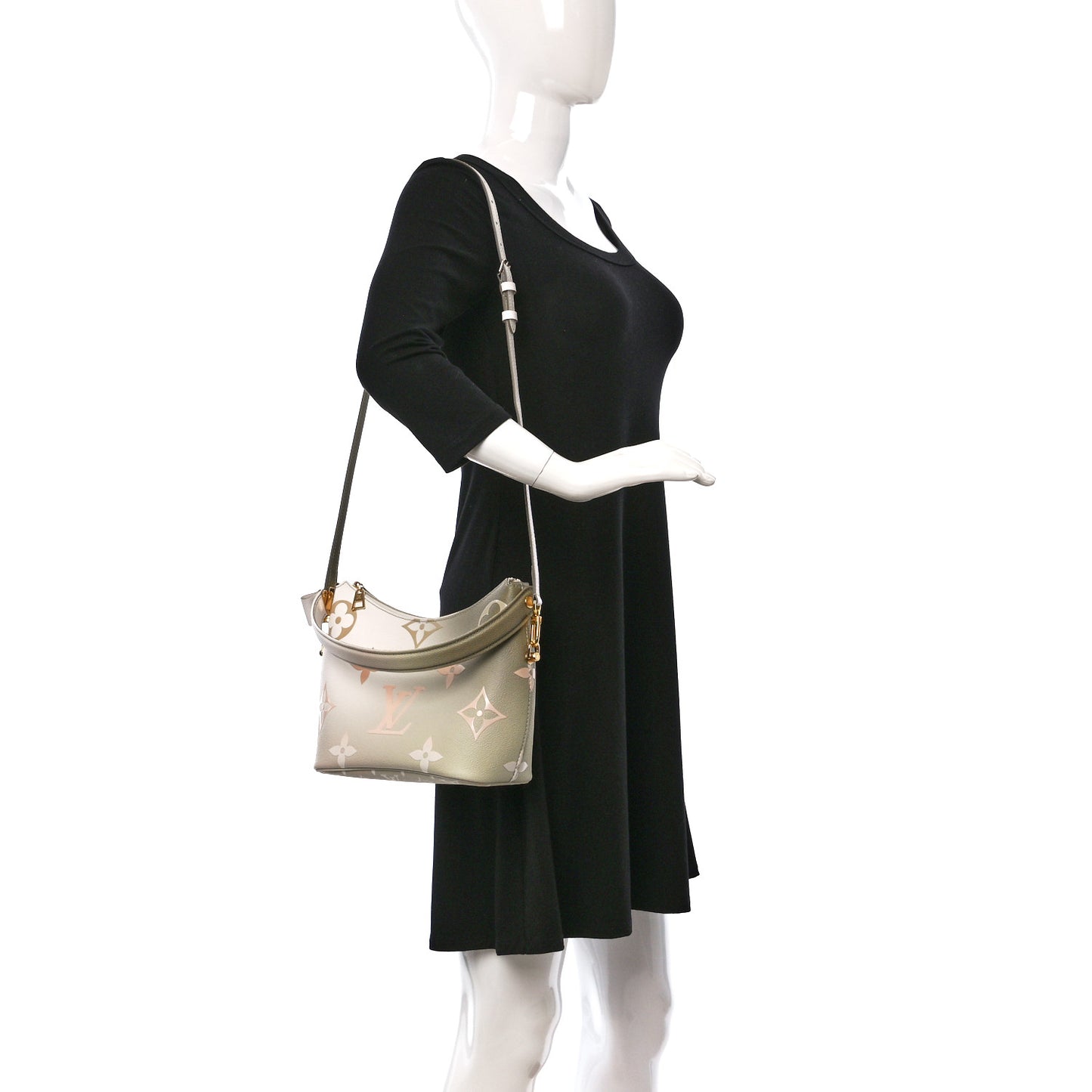 Monogram Giant Spring In The City Marshmallow Hobo Sunset Kaki