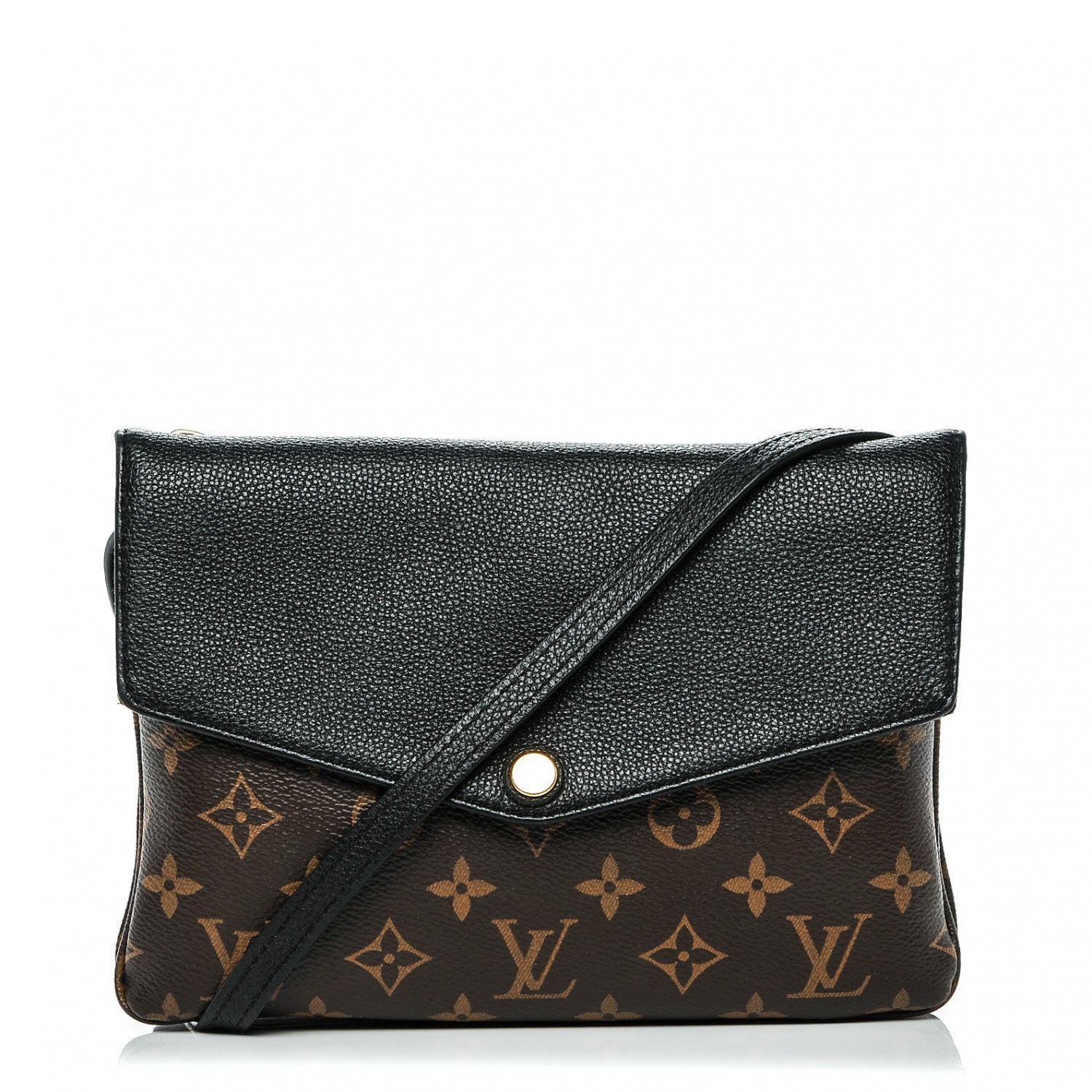 Louis Vuitton Monogram Twice Pochette Black 1 of 8