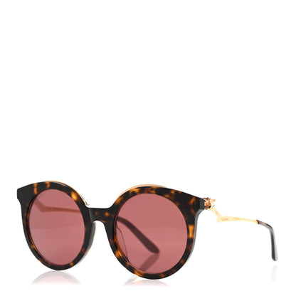 Cartier Panthere De Cartier Sunglasses Tortoise 1 of 9