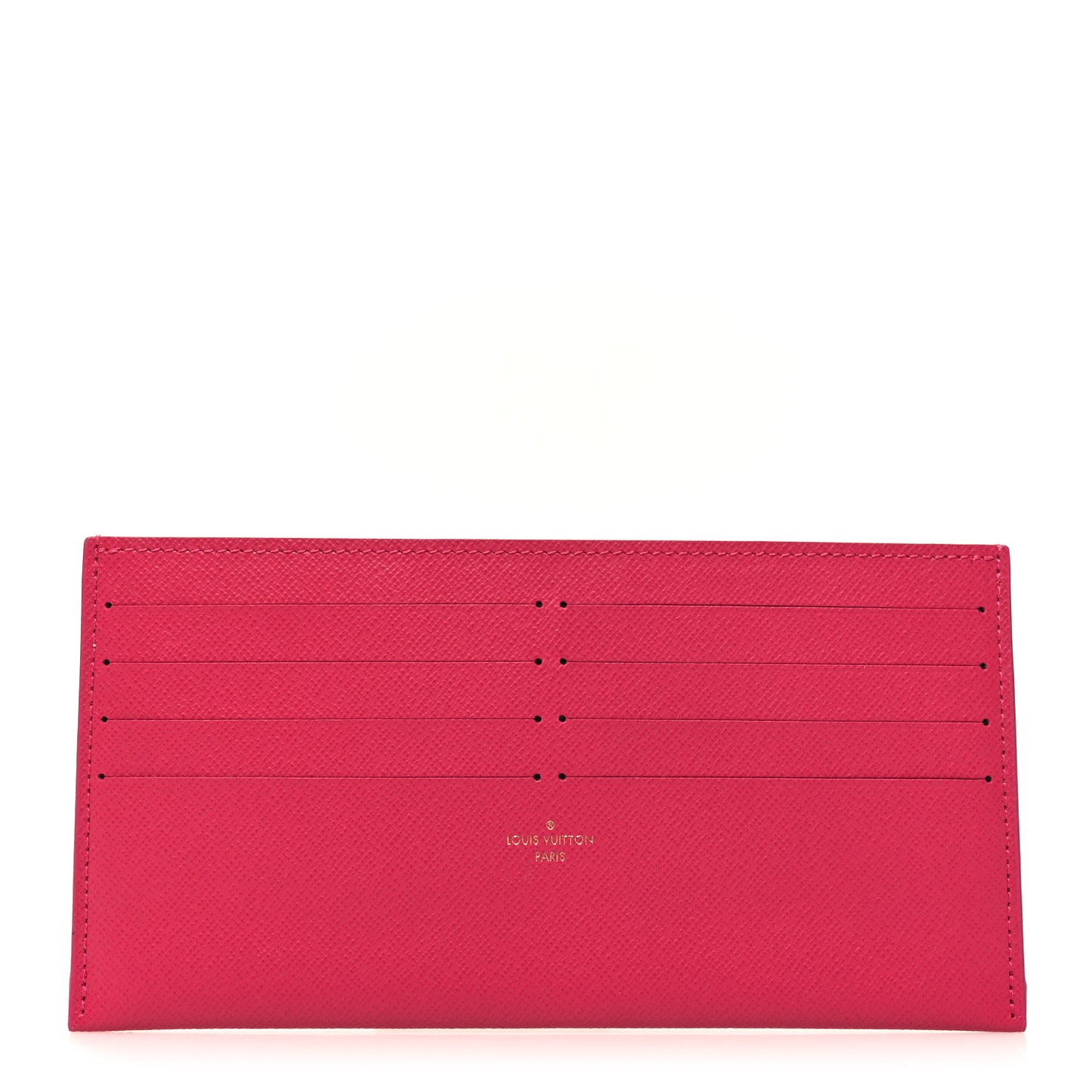 Calfskin Felicie Card Holder Insert Pink