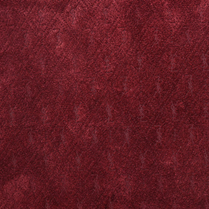 Saint Laurent Suede All-Over Monogram Crossbody Burgundy 9 of 13