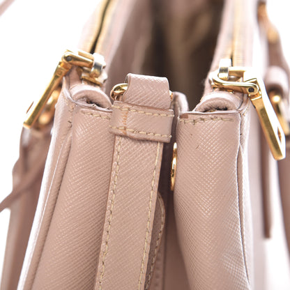 Prada Saffiano Medium Galleria Double Zip Tote Cammeo 24 of 36