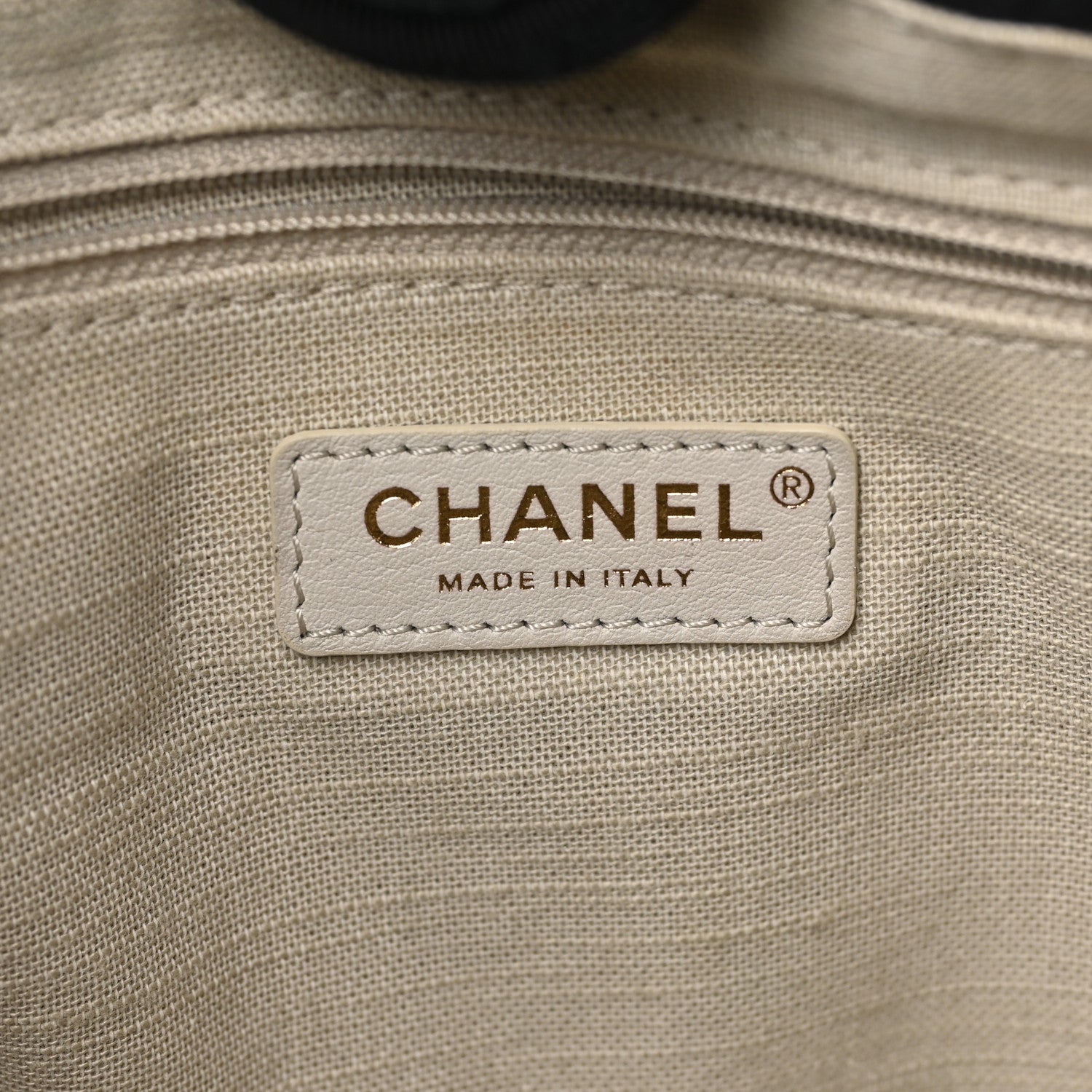 Chanel Mixed Fibers Small Deauville Tote Black 7 of 12