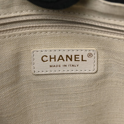 Chanel Mixed Fibers Small Deauville Tote Black 7 of 12