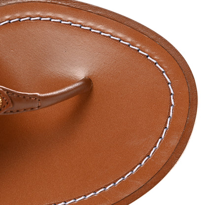 Louis Vuitton Monogram Sunny Flat Thong Sandals 35 Brown 10 of 10