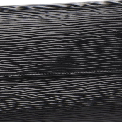 Louis Vuitton Epi Porte Tresor Etui Papiers Wallet Black 9 of 11