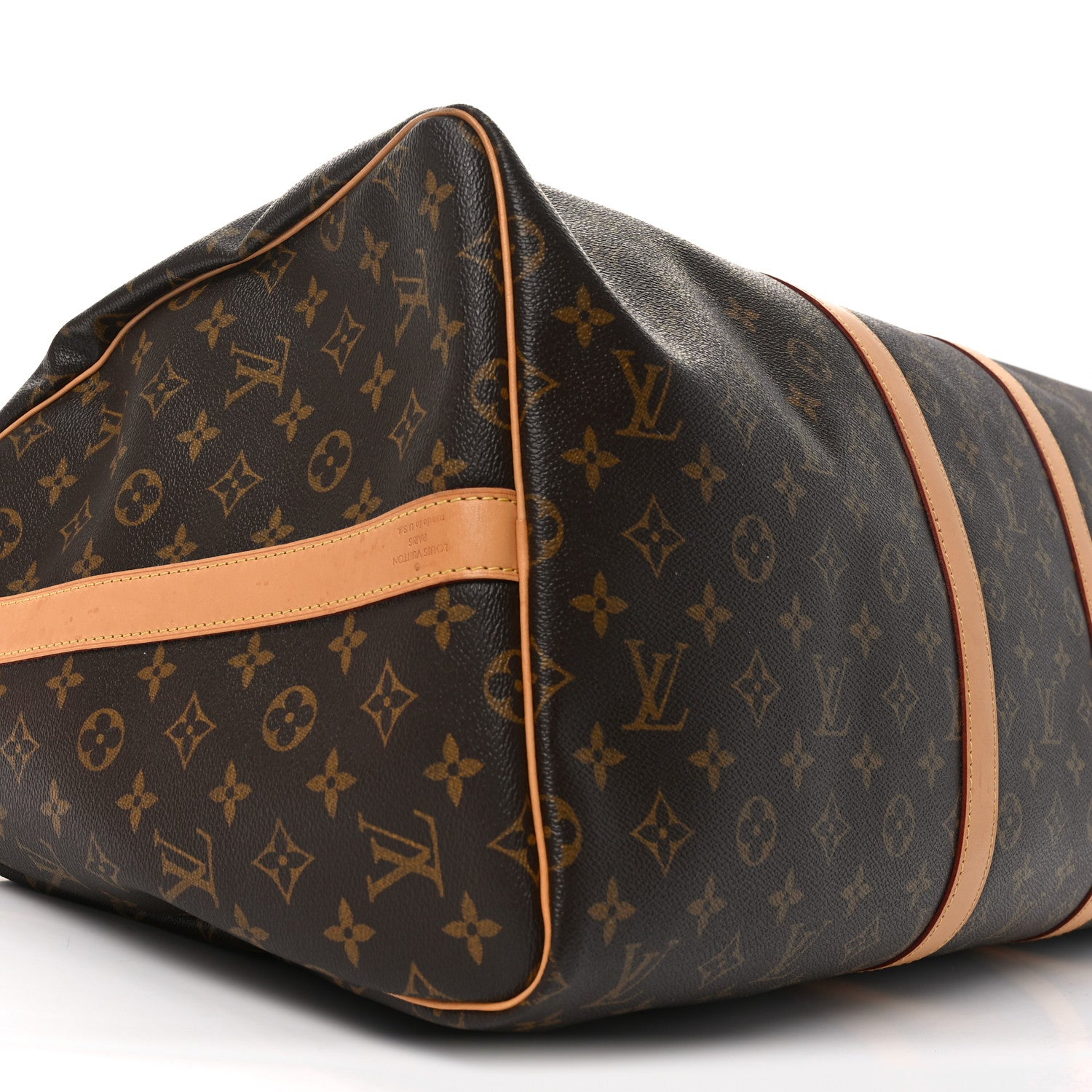 Louis Vuitton Monogram Keepall Bandouliere 55 9 of 10
