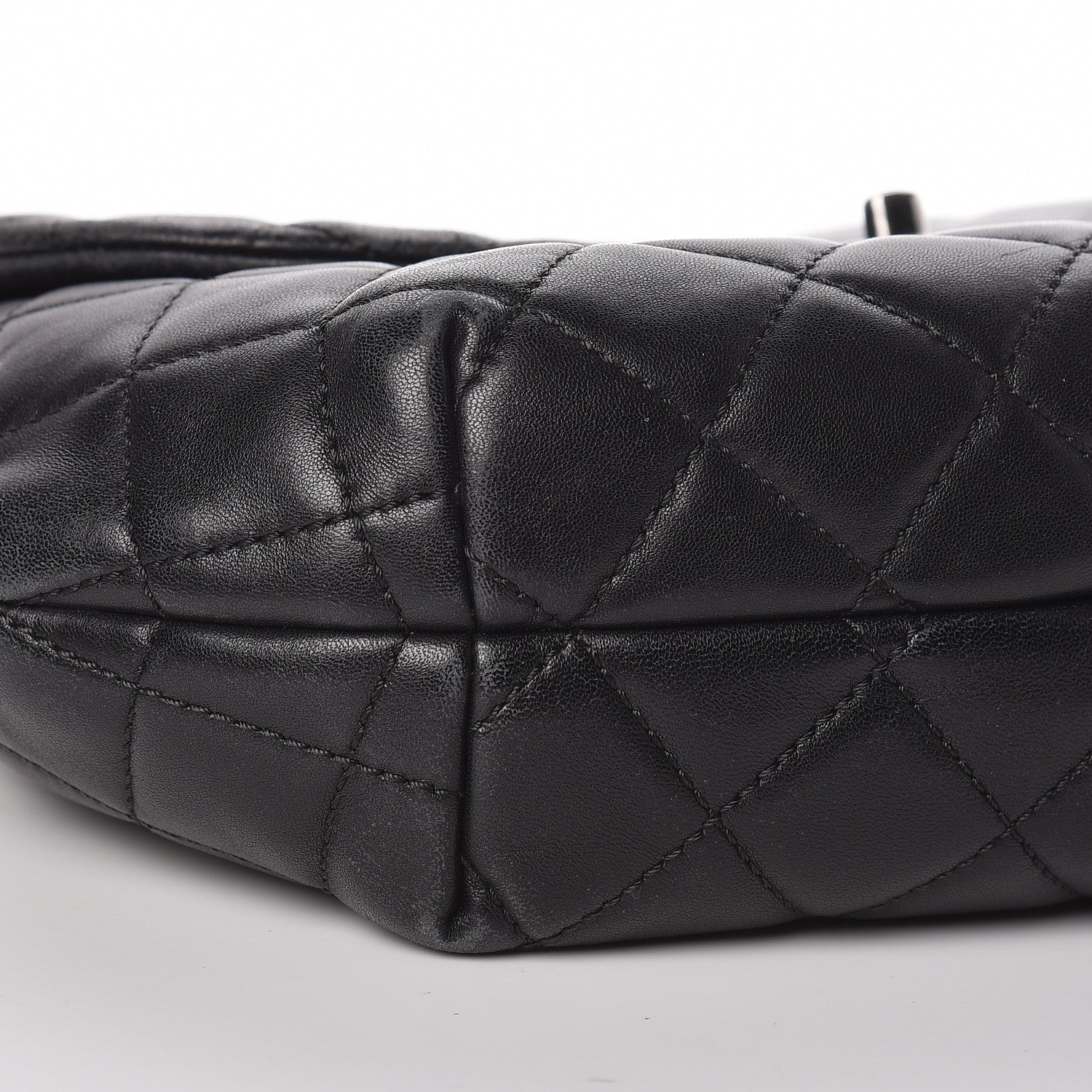 Chanel Lambskin Quilted Small Daily Supple Flap Black 5 of 12