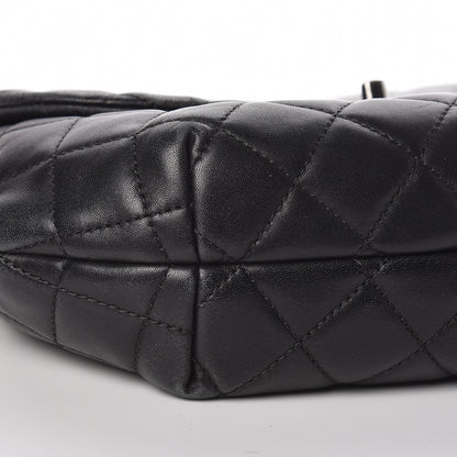 Chanel Lambskin Quilted Small Daily Supple Flap Black 5 of 12