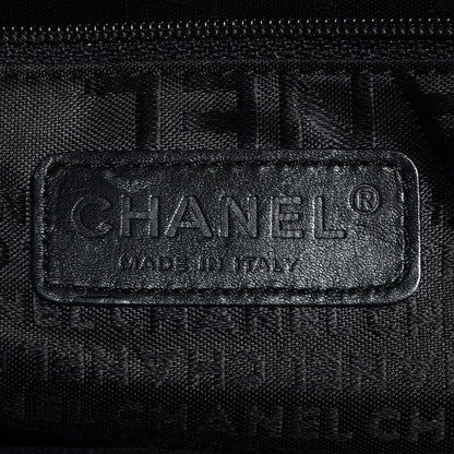 Chanel Lambskin Lax East West Shoulder Bag Black 6 of 7